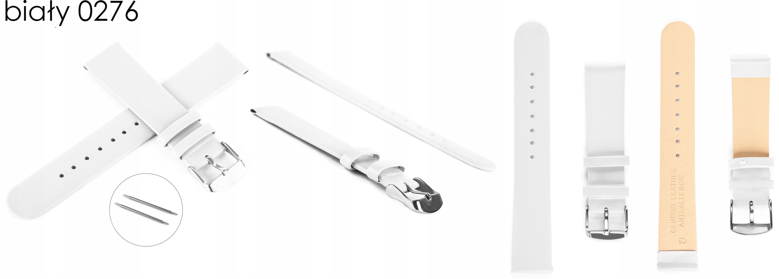 PASEK DO ZEGARKA 20MM – SKÓRZANY – RÓŻNE KOLORY Kod producenta PAS000248