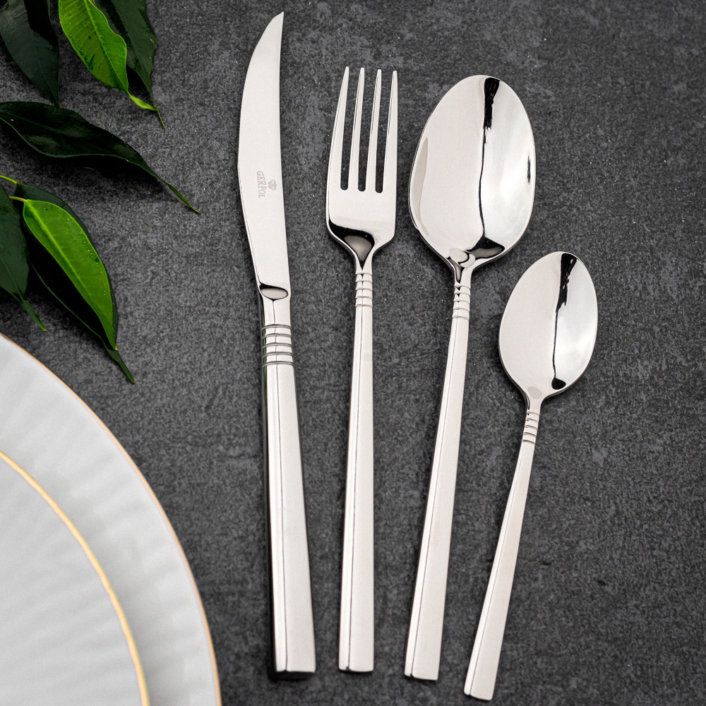 Sztućce Zestaw sztućców Komplet na 6 osób Gerpol Kod producenta GRA00006492