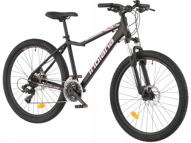 Rower górski Mtb Indiana X-Pulser 2.6 D17 26 cali damski Czarno-fioletowy