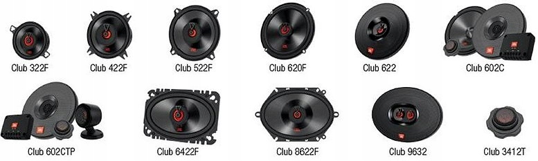 

Jbl Club 522F Głośniki Do Auta Moc 45-135W 2DROŻNE