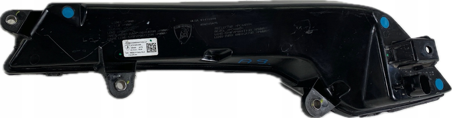 A9 LAMBORGHINI HURACAN light left rear rear part EU 4T0945095