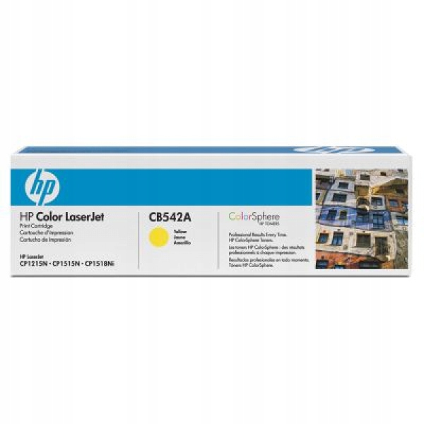 Toner Hp CB542A 125A Żółty Yellow CP1215 CP1515n CP1518ni CM1312