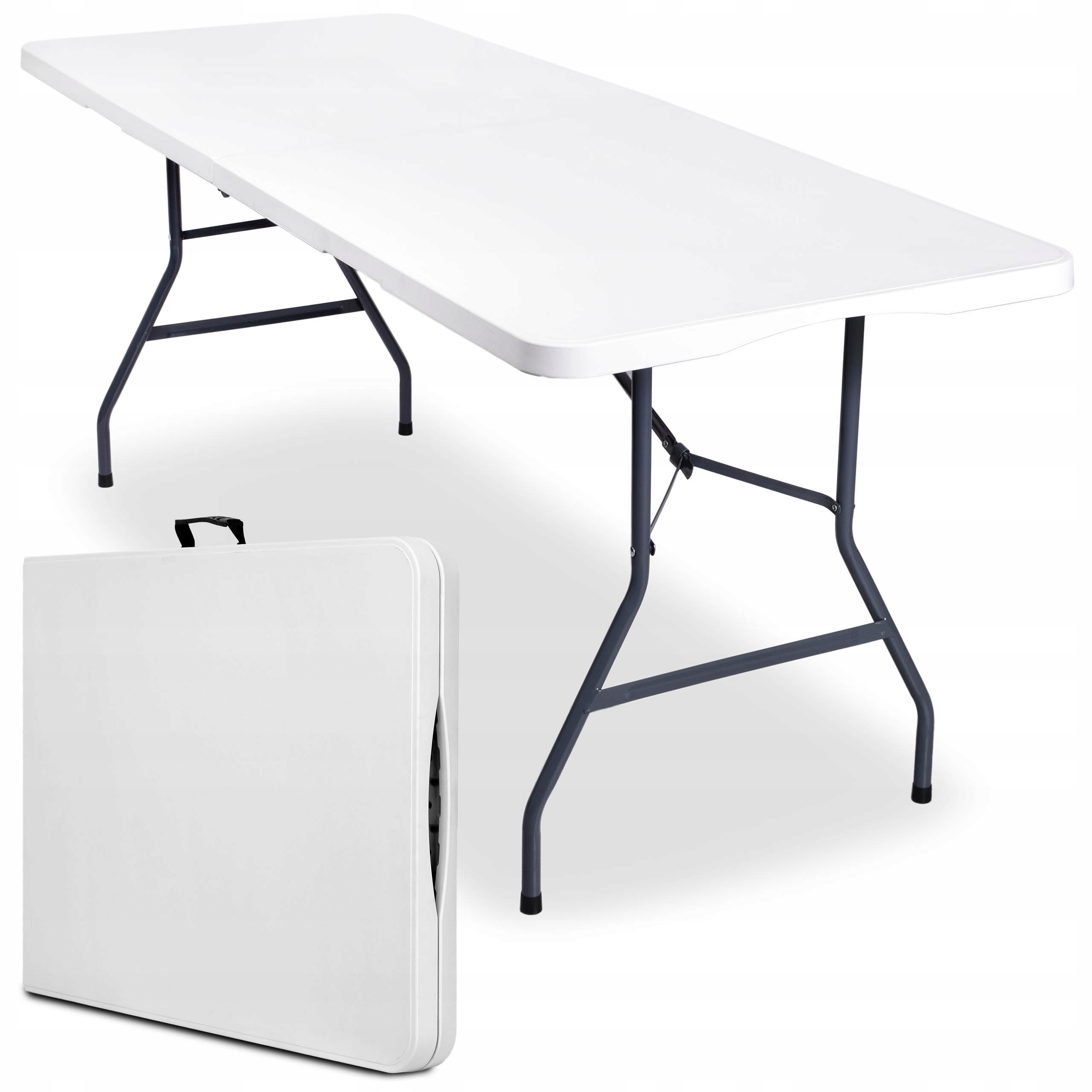 Stół składany cateringowy ogrodowy 180 cm walizka