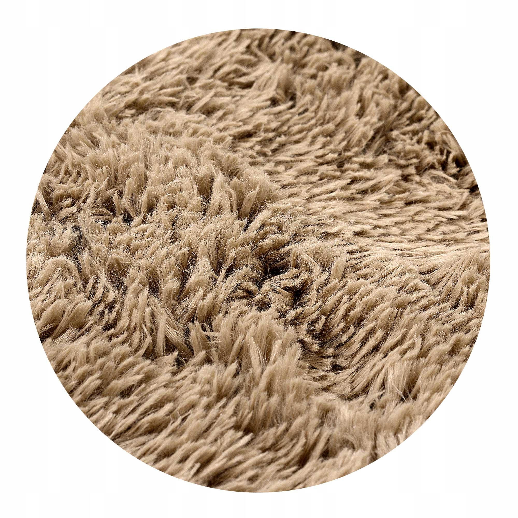 DYWAN SHAGGY ANTYSLIP 80x160 cm BEŻOWY Grubość 1.8 mm
