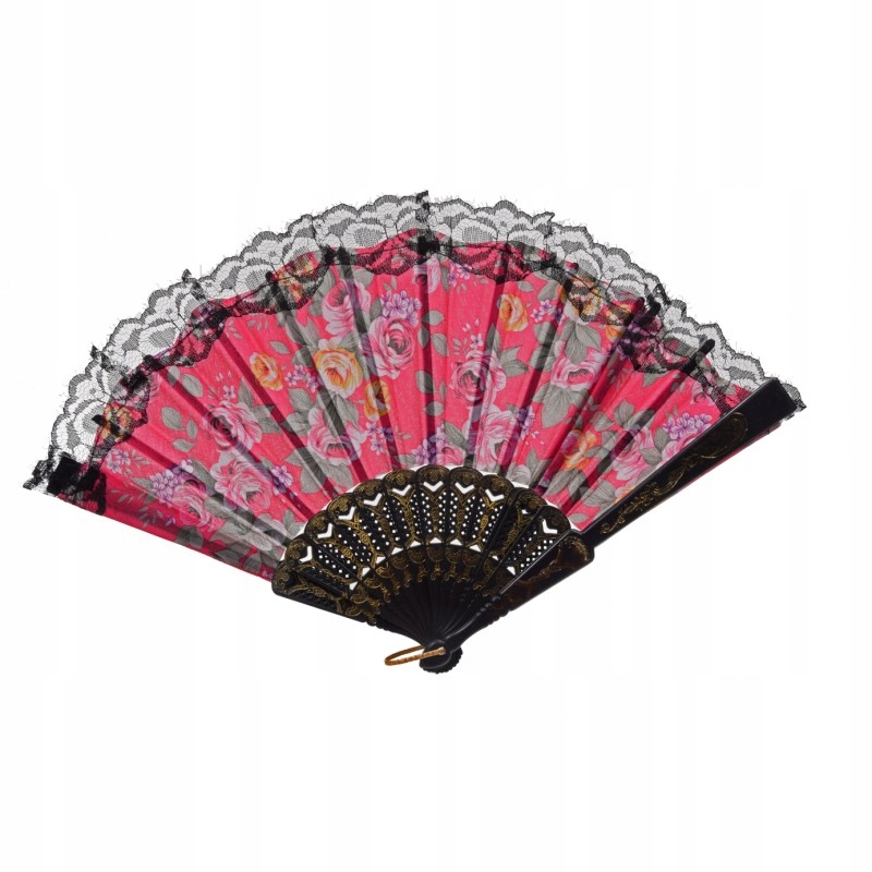 WACHLARZ RÓŻE KORONKA LATO UPAŁ Płeć kobieta