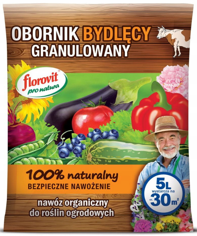 

Florovit Obornik bydlęcy Natura Pro granulat 5 l