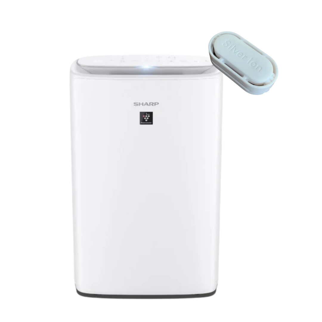 zvlhčovač vzduchu vzduchu Sharp UA-KIN42E-W s ionty stříbra Bonus