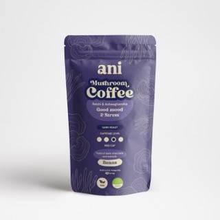 Káva Zrnková Arabica S Reishi A Ashwagandhou Bio 350 g Ani