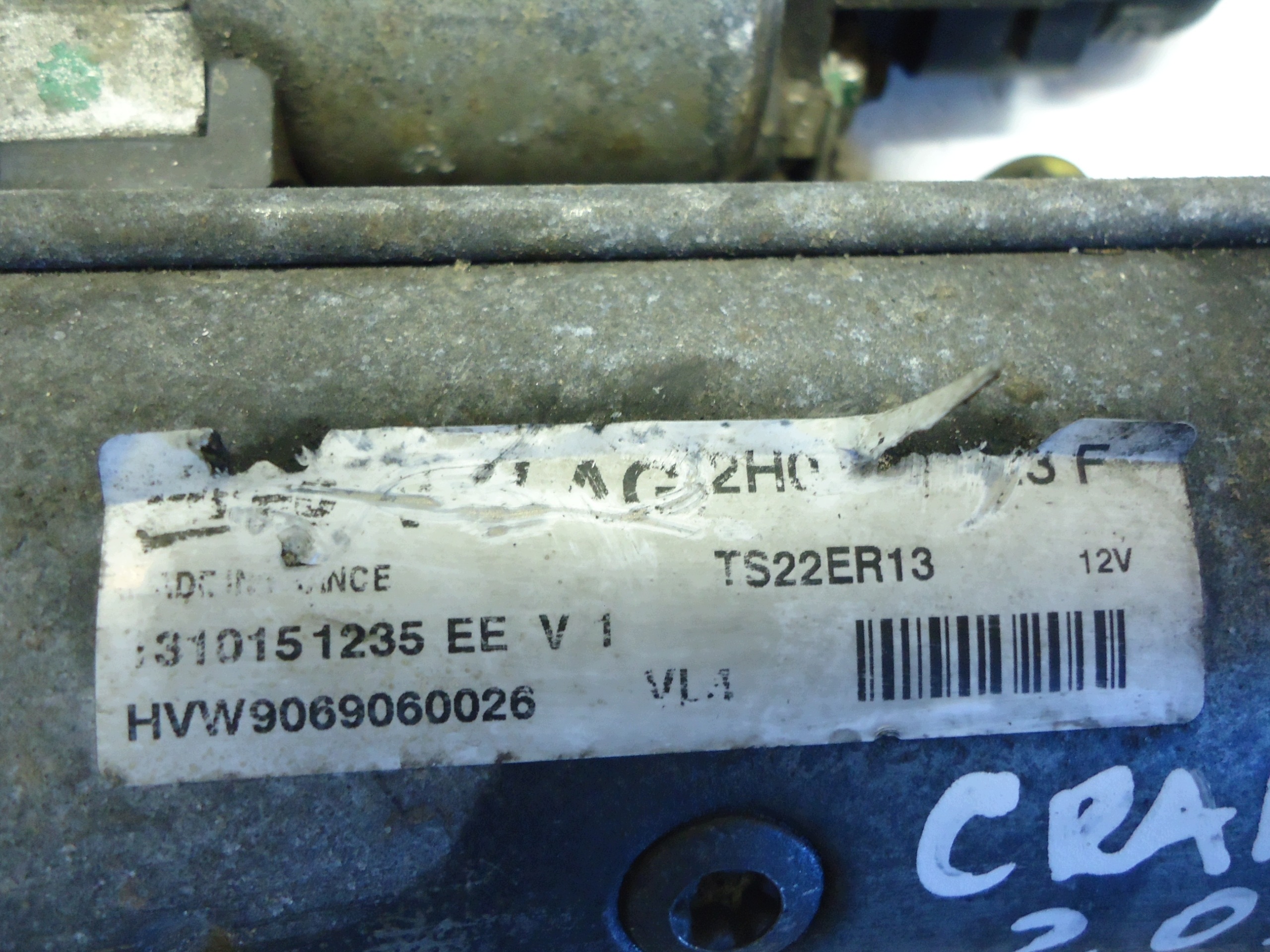 VW CRAFTER 2.0TDI CKT starter 9069060026