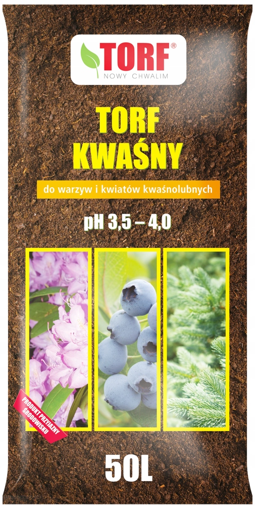 

Torf Kwaśny Nowy Chwalim 50L Ph 3,5-4,0