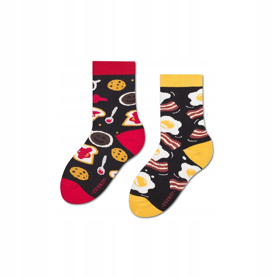 

Kolorowe śmieszne skarpetki Śniadaniowe 30 35