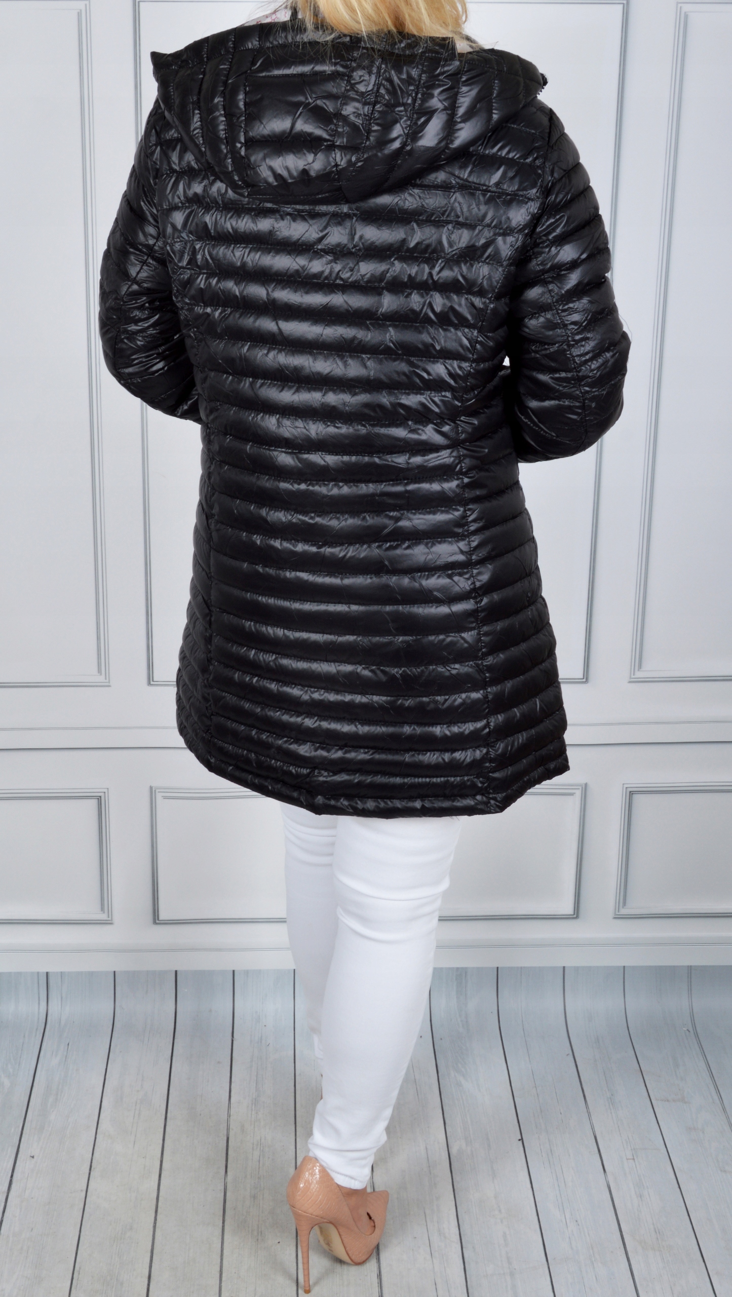 Płaszcz Pikowany kurtka damska dwustronna PlusSize Kolekcja Nowość