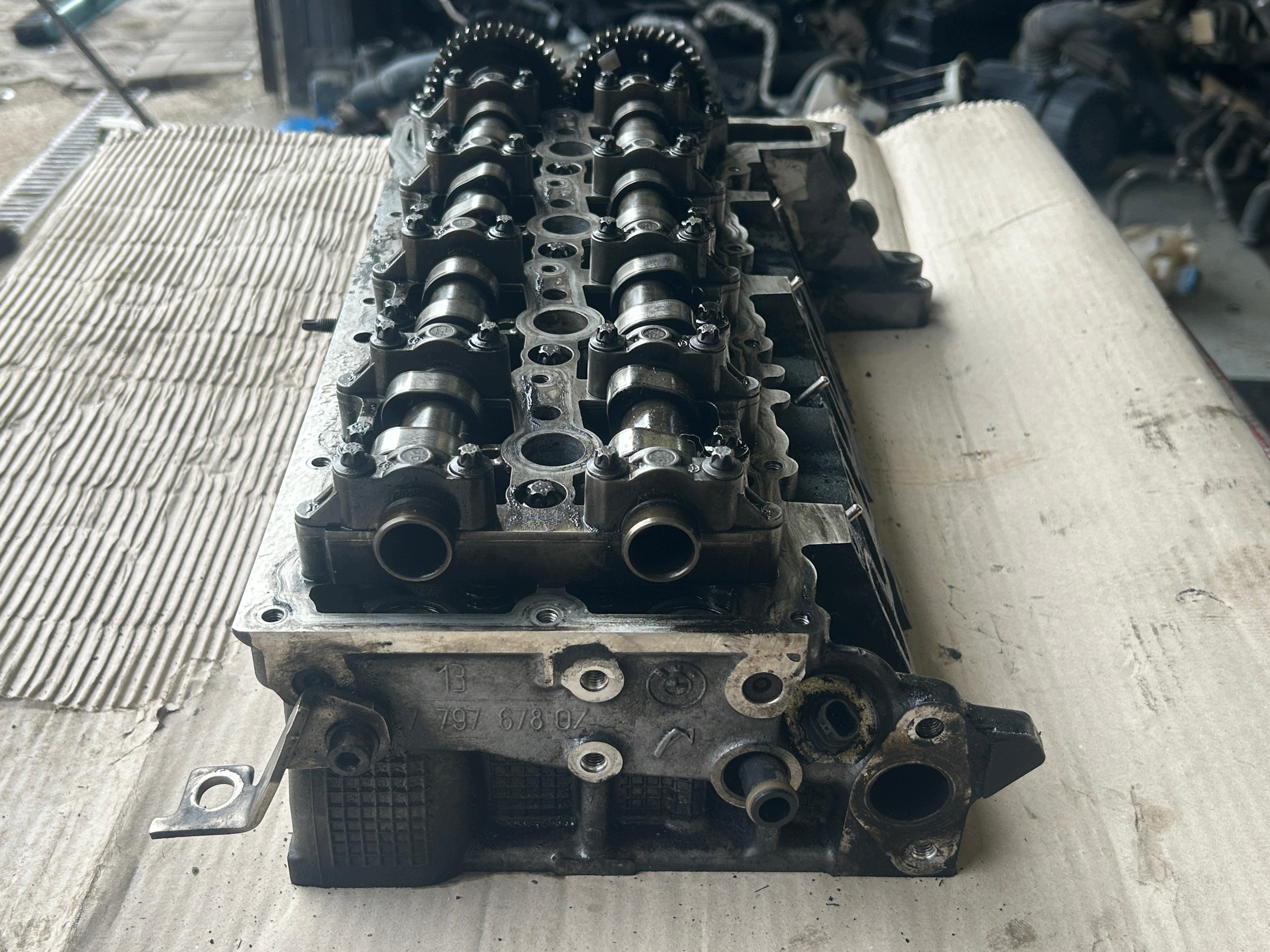 BMW E90 177 KM 2,0 D N47D20C head. complete 779767807