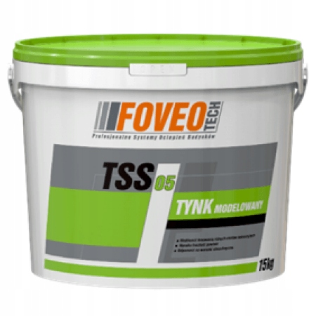 

Tynk Modelowany Tss 05 Foveo Biały 15KG