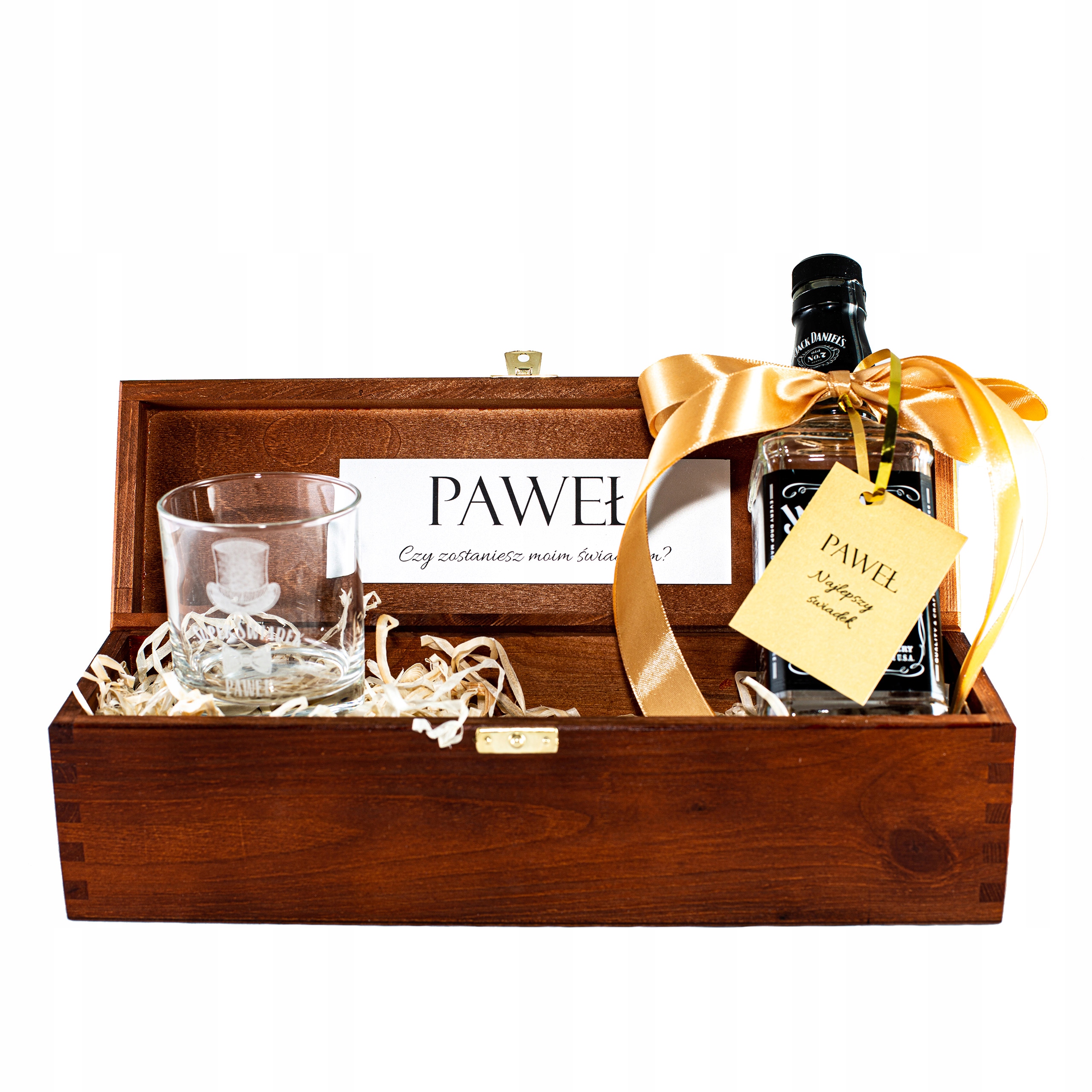 prośba o świadkowanie Box dla świadka podziękowanie szklanka do whisky Kod producenta prośba o świadkowanie