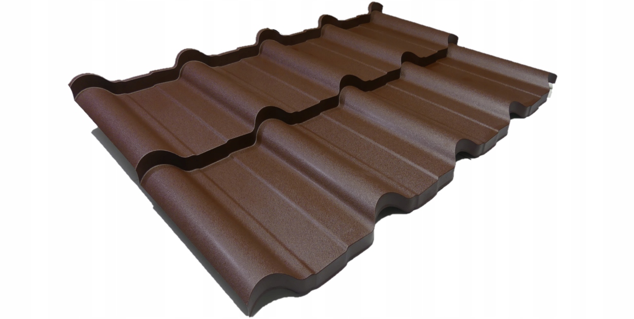 Blachodachówka MODUŁOWA RETTO brąz mat OD RĘKI