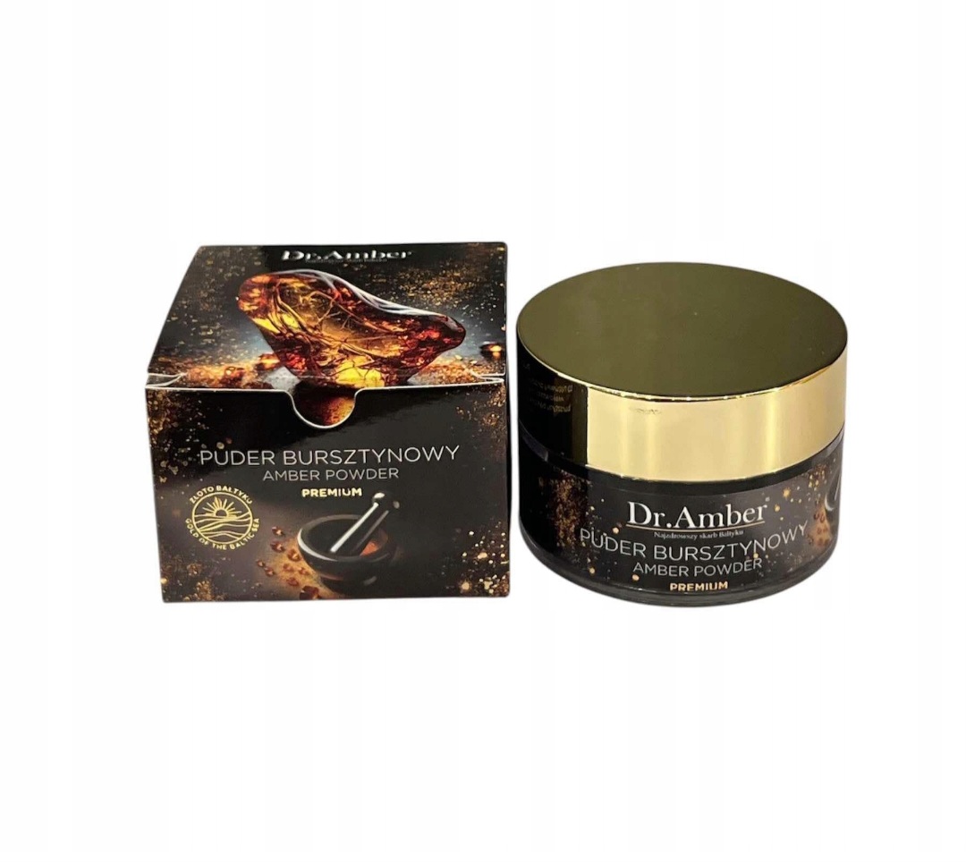 Dr.Amber Puder Pył bursztynowy pielęgacyjny 50 ml Amber Powder Premium