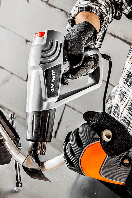 Opalarka 2000W, 25-550 C, walizka GRAPHITE 59G522 Marka Graphite