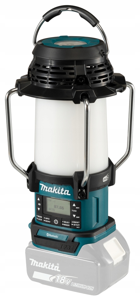 Odbiornik Radiowy Lampa, Latarka 18V DMR056 Makita