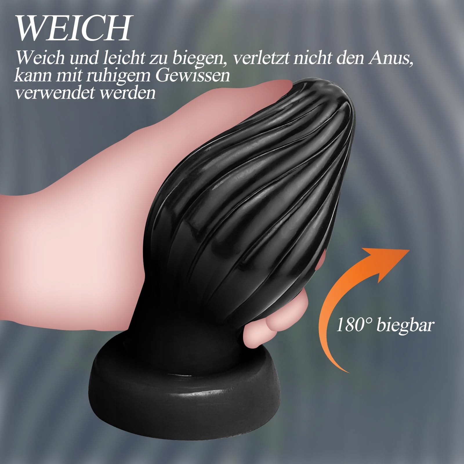BDSMAGE Spiralny Korek Analny Analdildo Kulki Analne Zabawki Erotyczne — miniatura 6