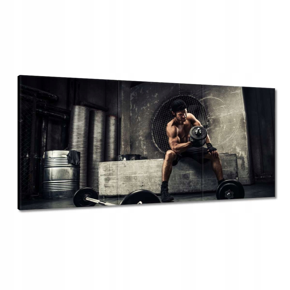 Obrazy 180x90 Domáca posilňovňa Lockdown