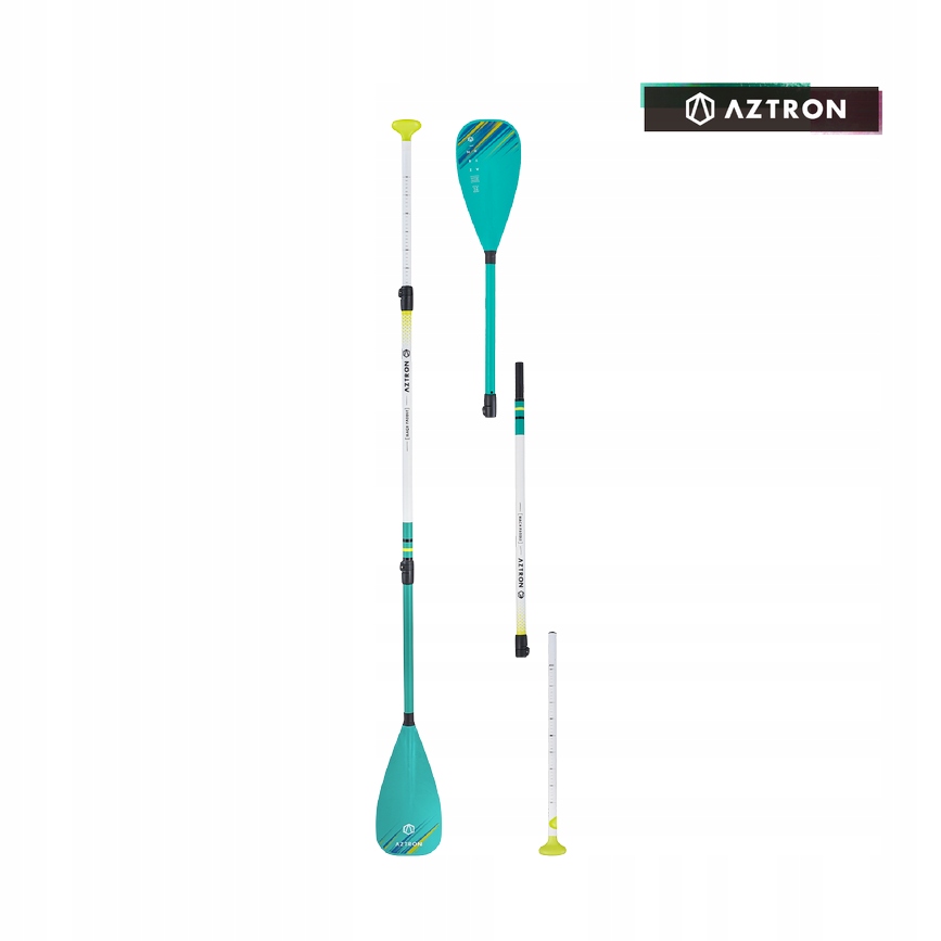 Wiosło Aztron Mach 3-częściowe z domieszką karbonu