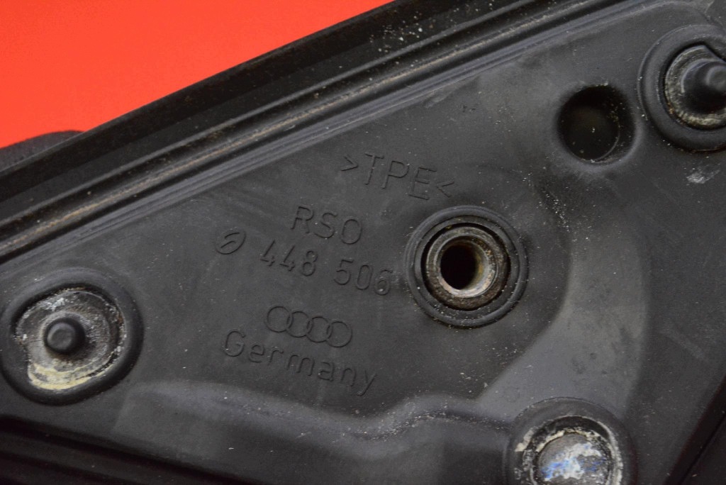 mirror right LZ7R EU 448506 AUDI A6 C6 04-08 5 PIN