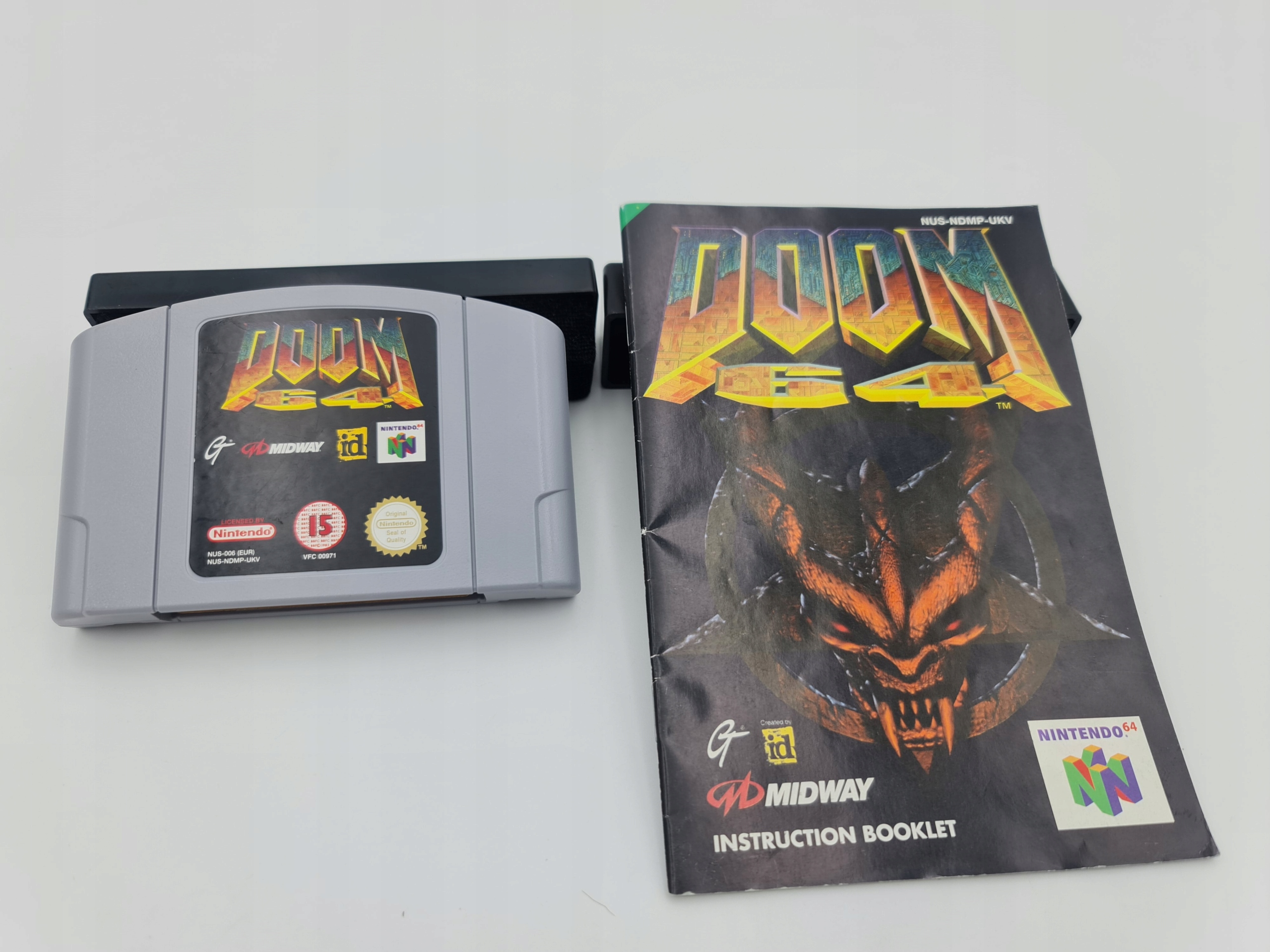 NINTENDO 64 DOOM 64 Platforma Nintendo 64