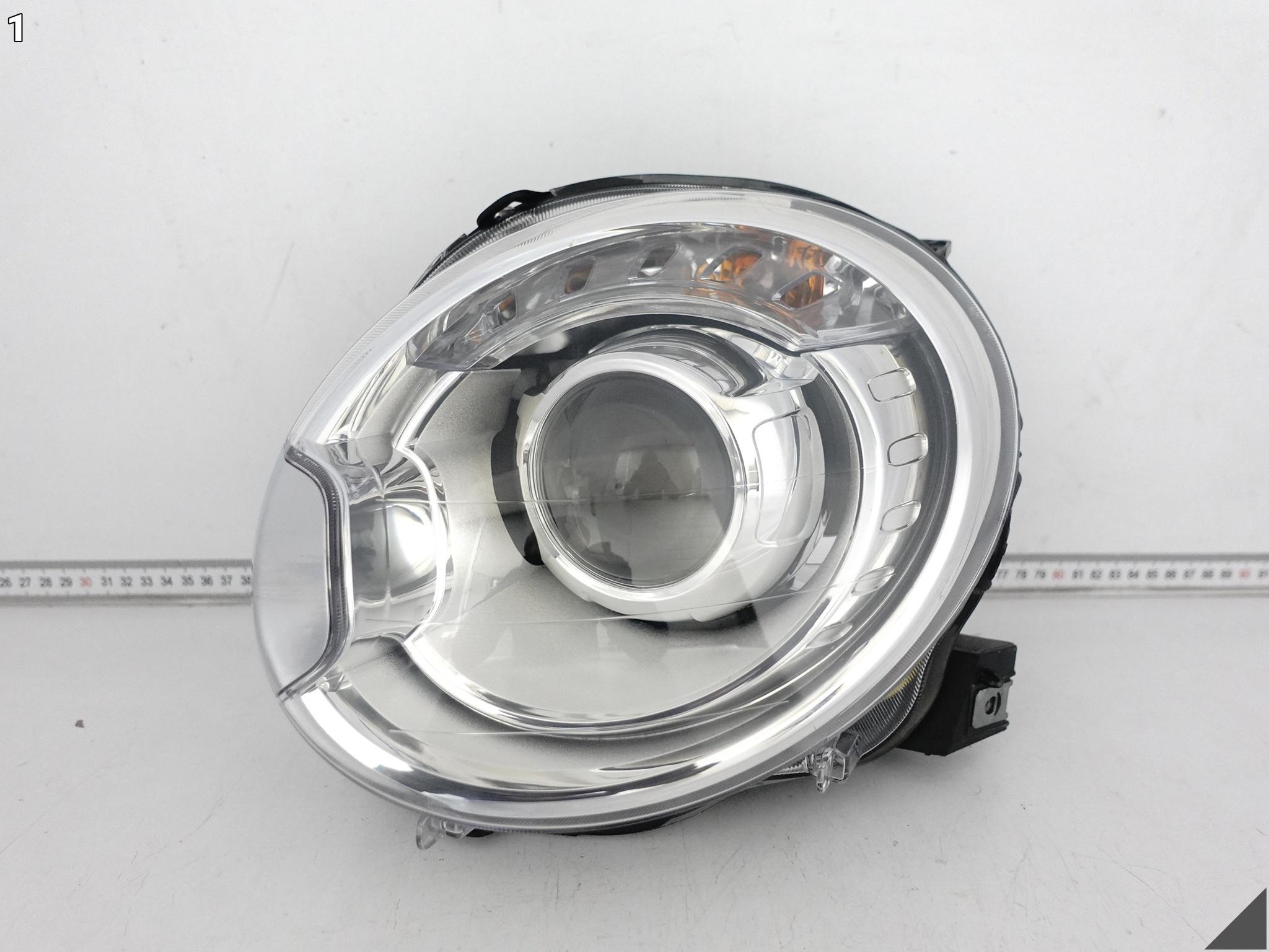 FIAT 500 ABARTH 07-15 light HEADLIGHT XENON left front EUROPA +control unit