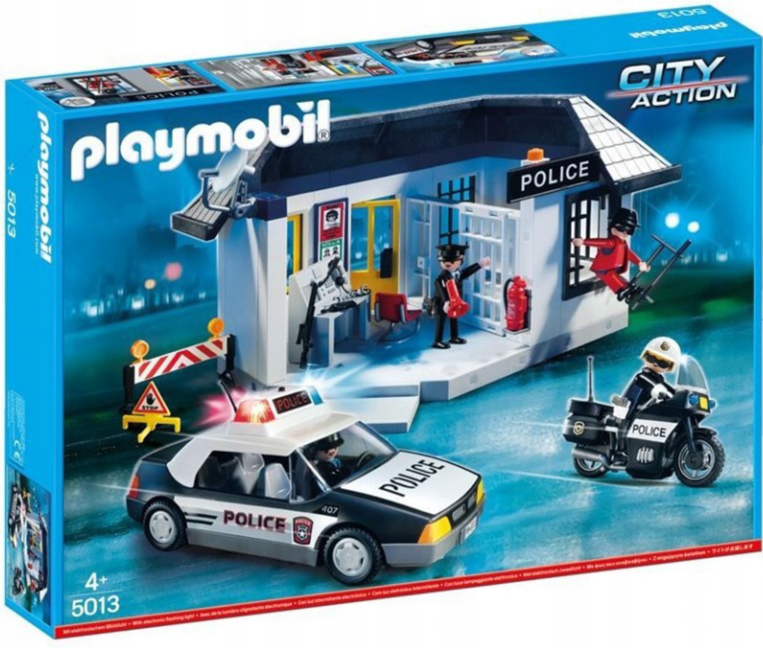 City Action Posterunek policji z więzieniem (5013)