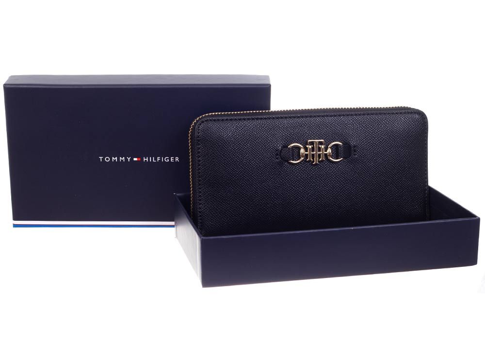 

Tommy Hilfiger Portfel Damski Th Club Za Black