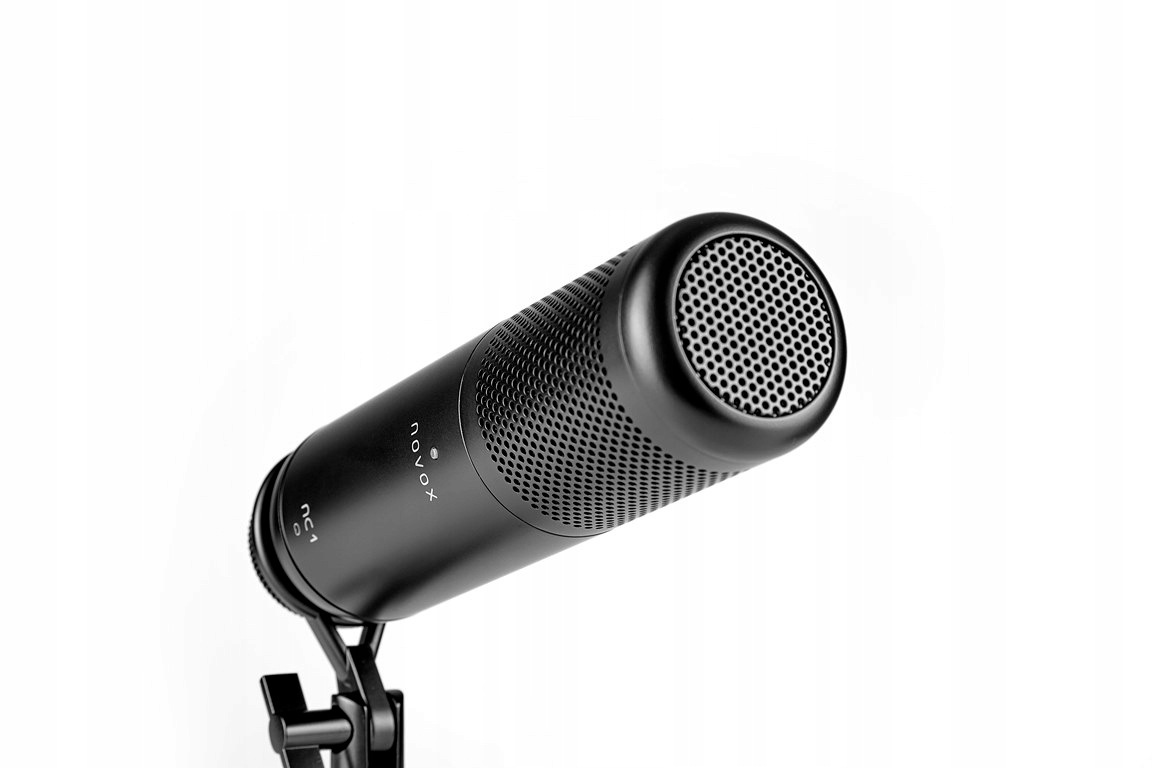 NOVOX NC-1 NC1 BLACK USB-C MIKROFON POJEMNOŚCIOWY + POP FILTR + RAMIĘ +KOSZ Informacje o bezpieczeństwie CE