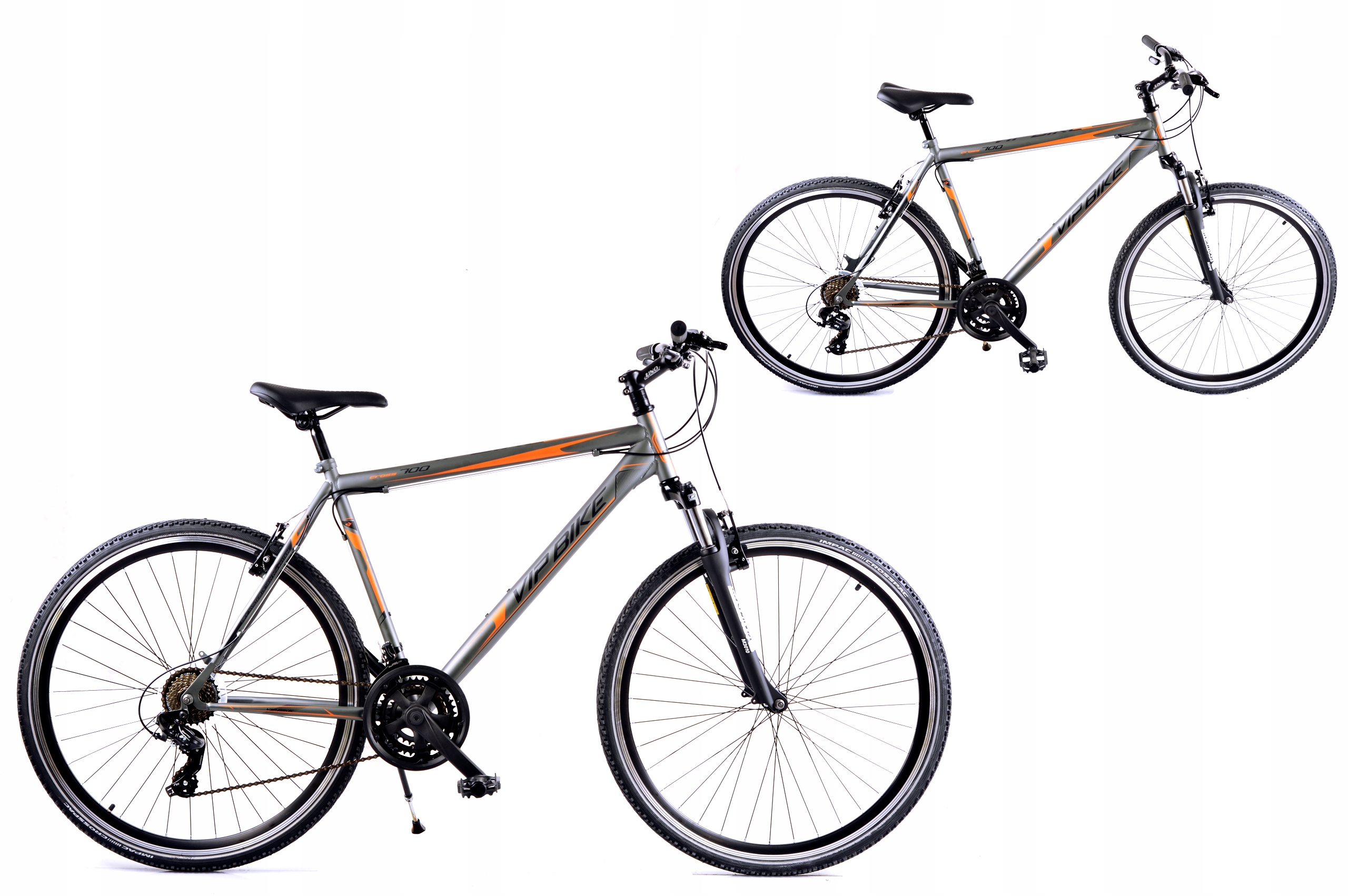 Rower Cross Męski Vip Bike Cross 700 M19 grafi-pom