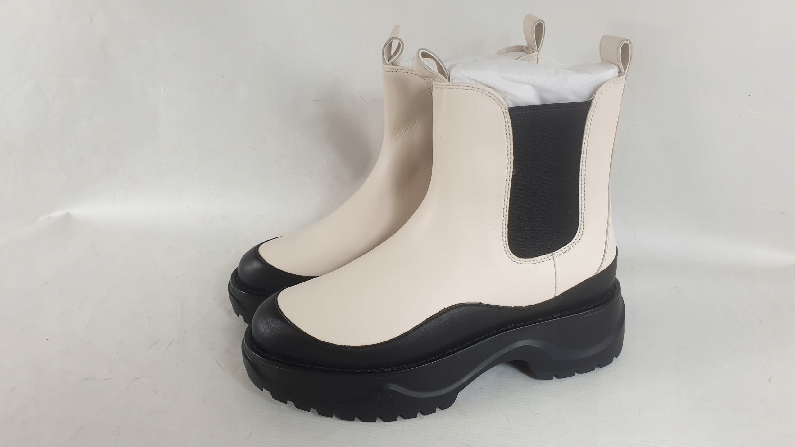 Michael Kors Dupree Kotníkové boty Lt Cream 37,5
