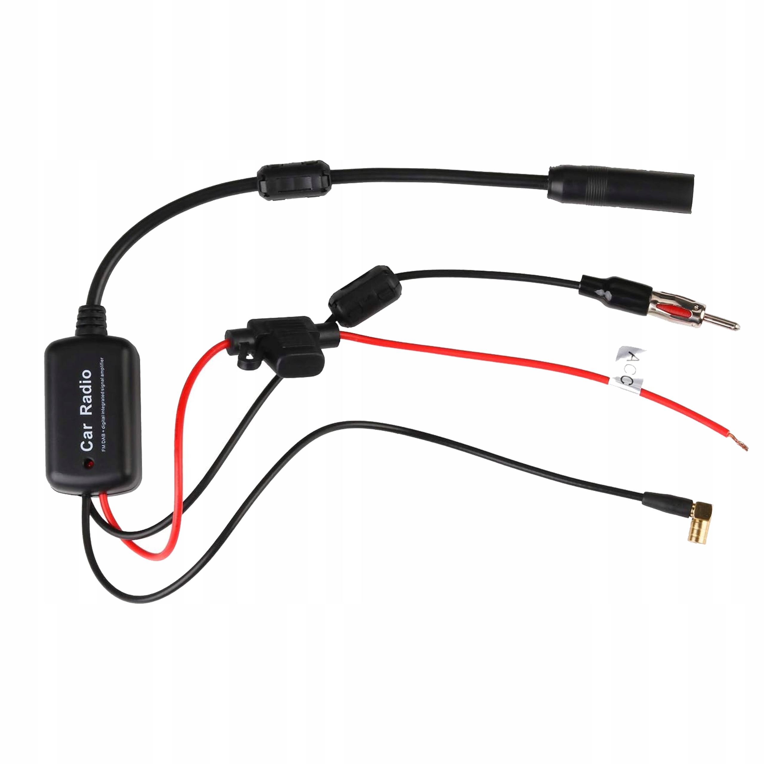 WZMACNIACZ SAMOCHODOWY ANTENOWY SYGNAŁU RADIOWEGO AM FM 12V DO SAMOCHODU Kod producenta APT_AG783