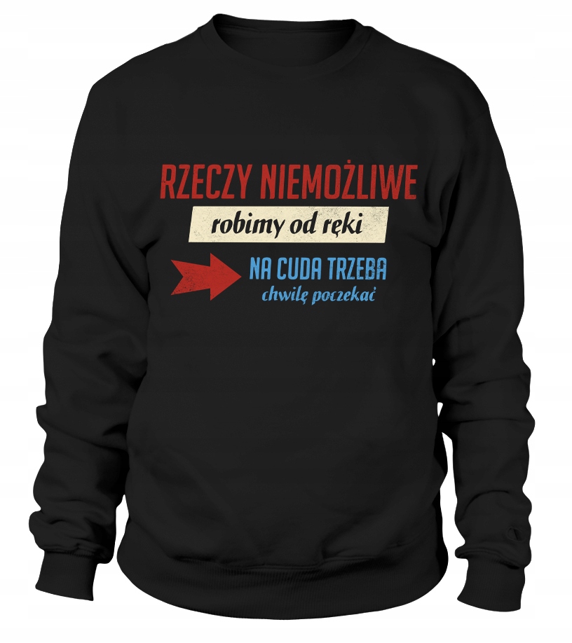 Dámská Mikina Impossible Things XL černá