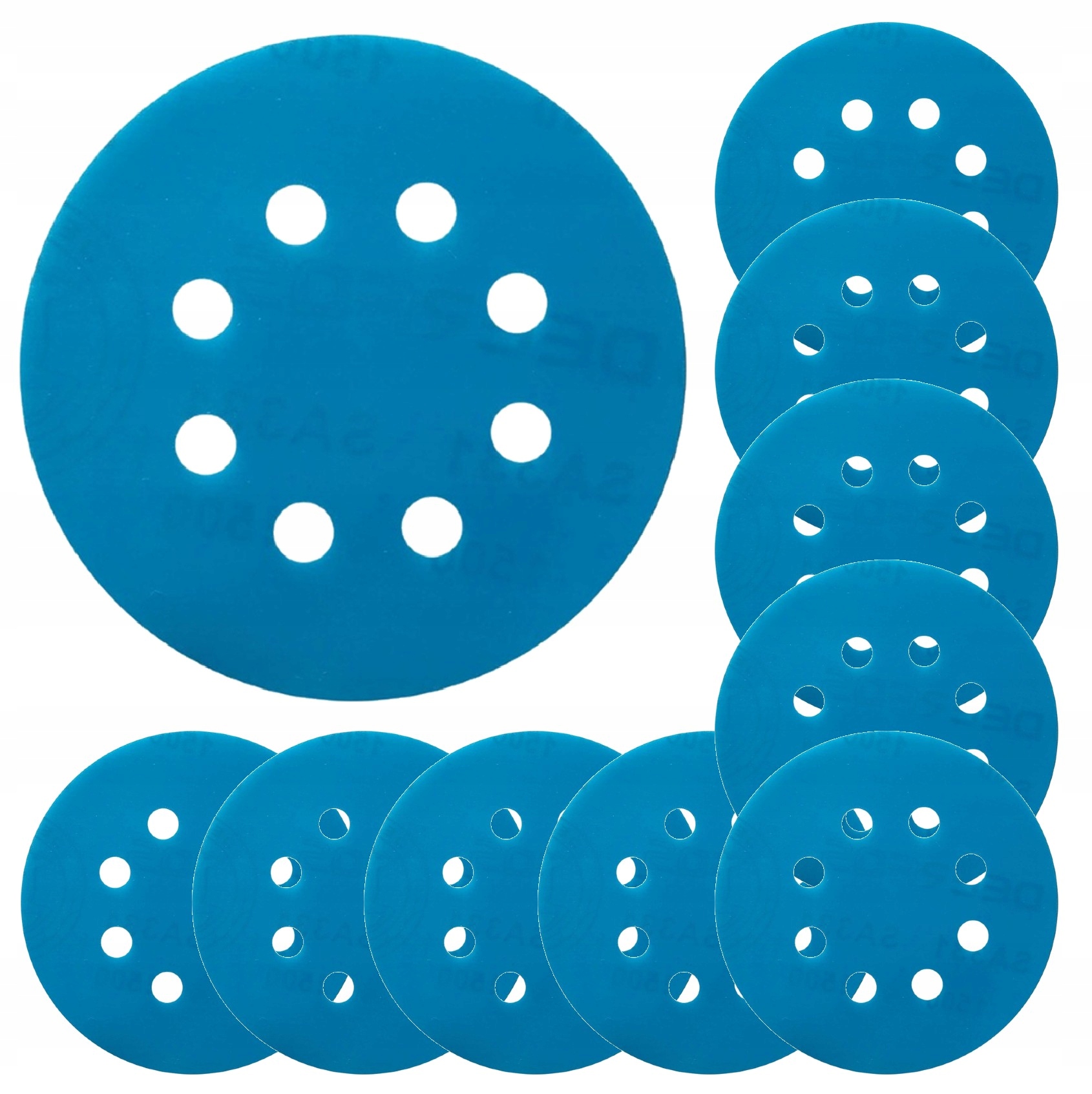 

Krążek Ścierny Wodny Papier 125mm P1200 Rzep 10SZT