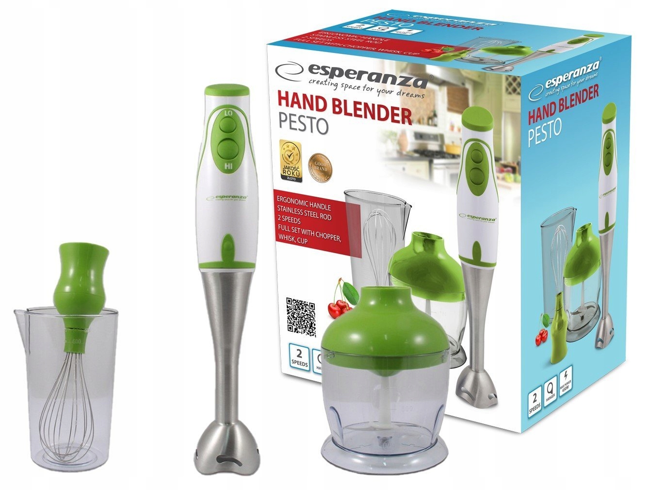 

Wielofunkcyjny Blender Ręczny Mikser Z Akcesoriami