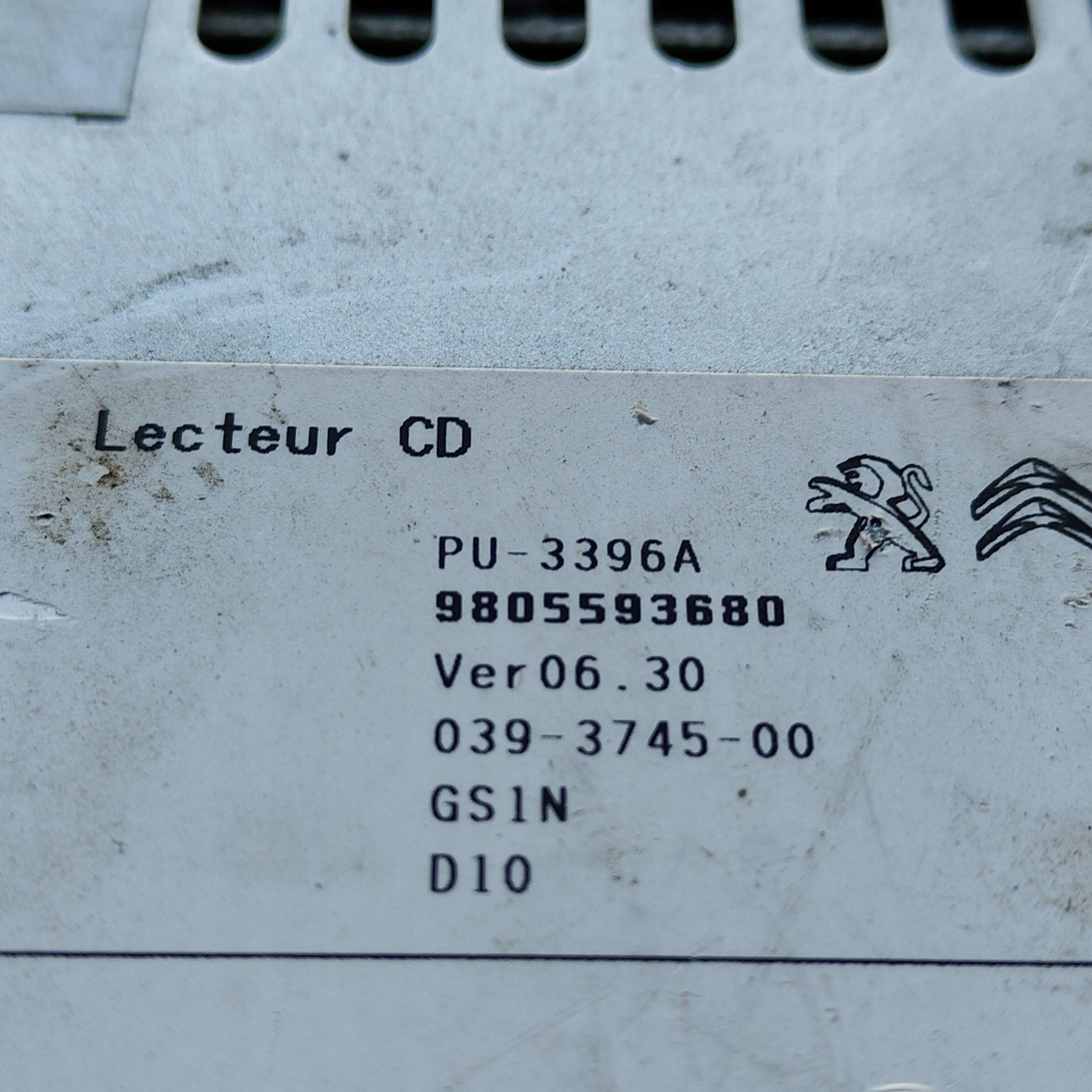 Stacja multimedialna Peugeot 308 PU3396A