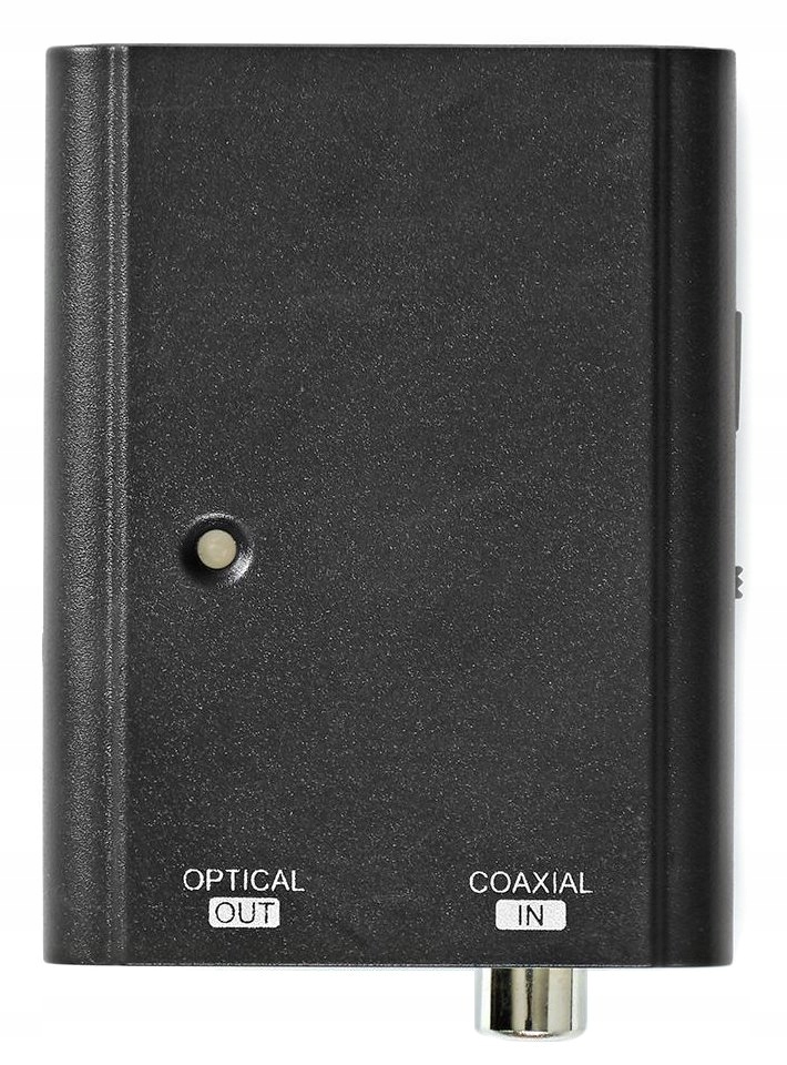 Nedis Cyfrowy konwerter audio 1-drożny Gniazdo Rca (spdif) Gniazdo Toslink