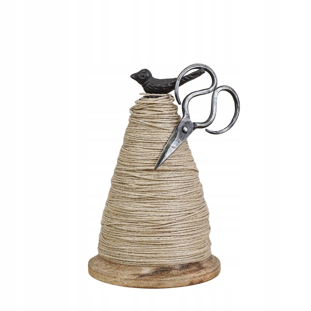 Cívka s nůžkami litinová s jutou Skowronek