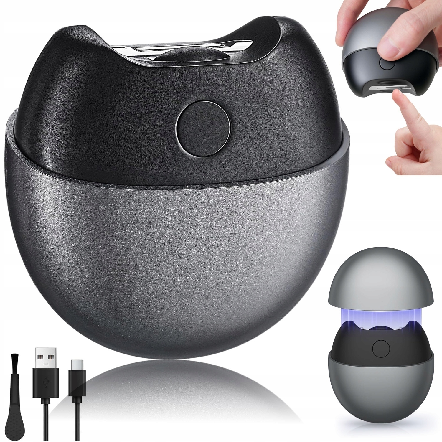 Elektrický Kleštičky Na Nehty, Leštičky Usb Přenosné S Ledem