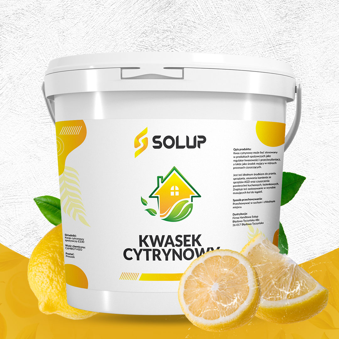 KWASEK CYTRYNOWY SPOŻYWCZY E330 CZDA 5kg EAN (GTIN) 7410105222505