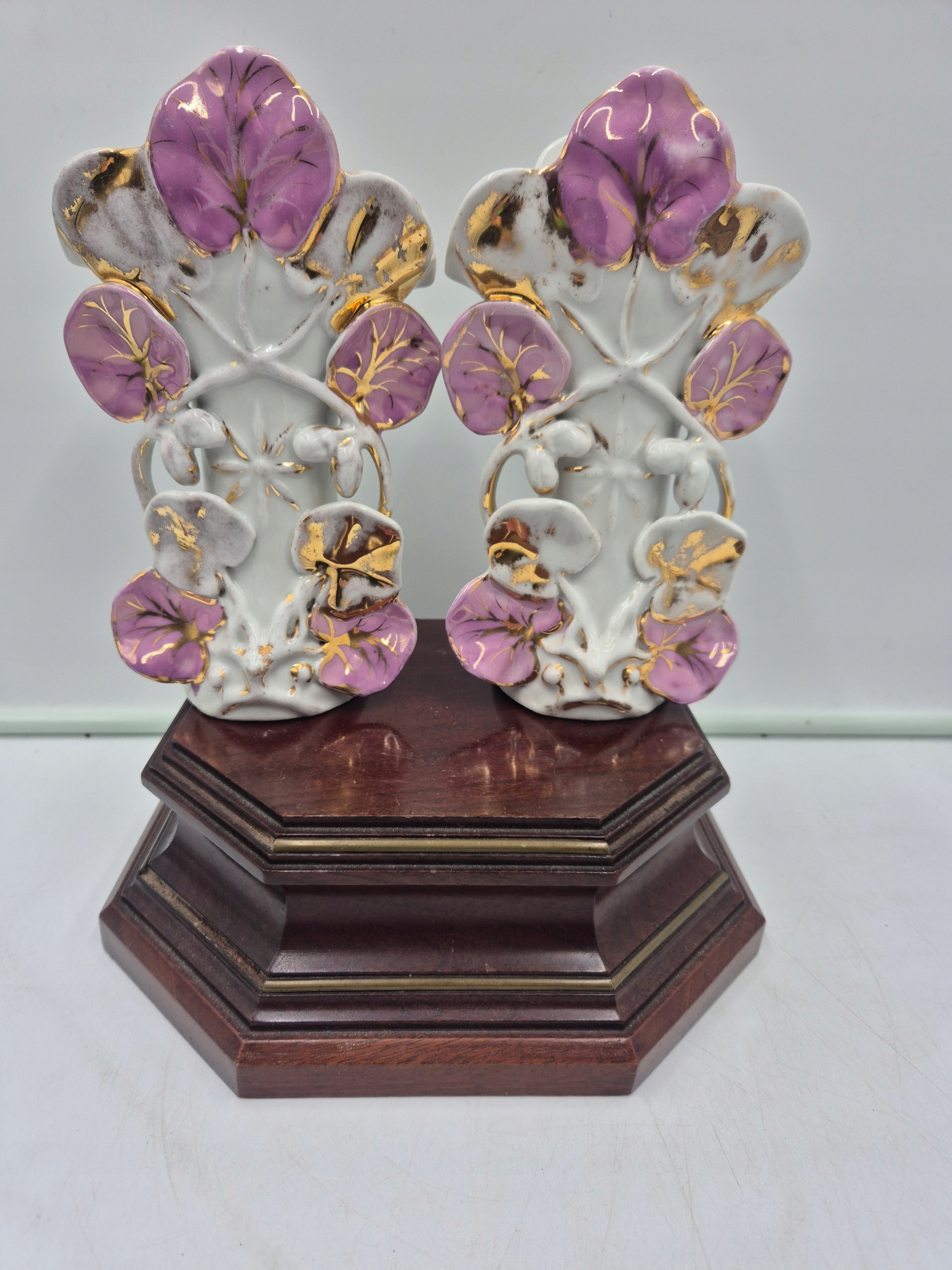 ANTYCZNE WAZONY PORCELANA PARYŻ - VIEUX PARIS XIX WIEK