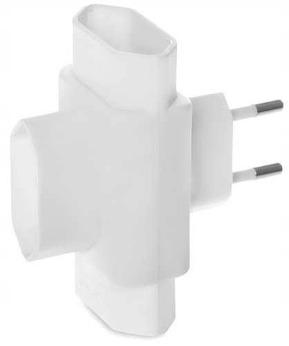 ROZGAŁĘŹNIK ELEKTRYCZNY ZŁODZIEJKA WĄSKA 3 GNIAZDA