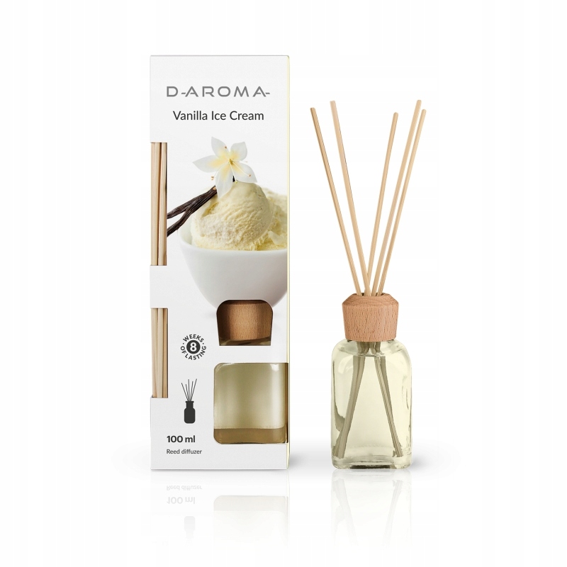 

Patyczki Zapachowe dyfuzor Vanilla Ice Cream 100ml