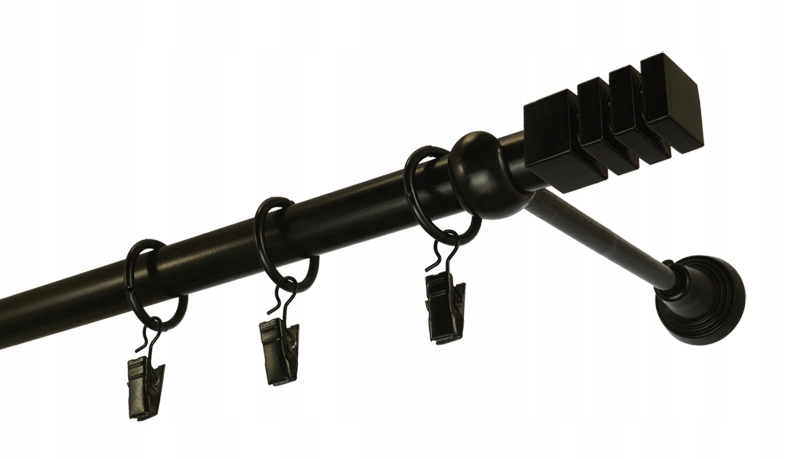 

Karnisz Metal Pojedynczy fi 19 / 180 cm