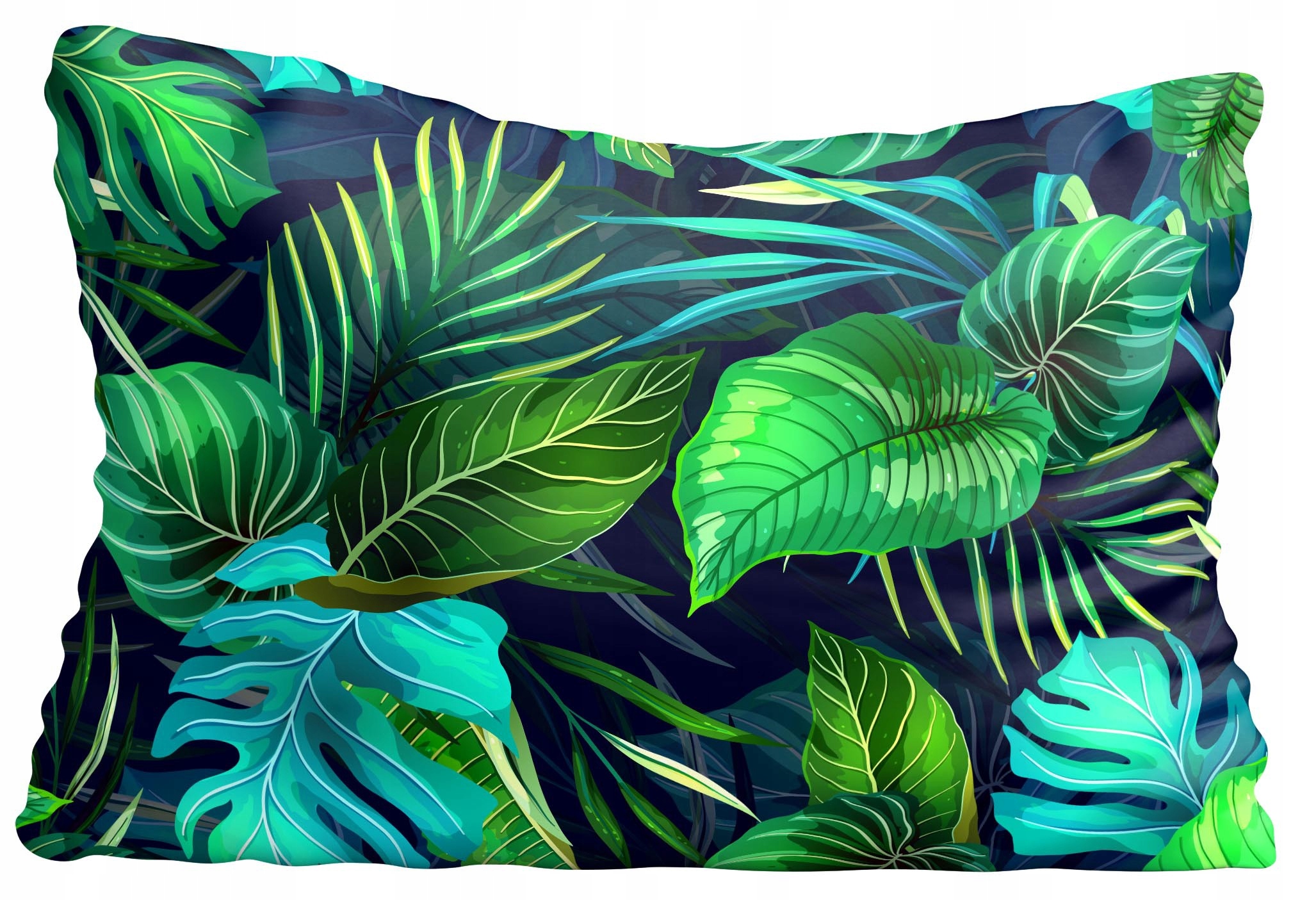 

Poszewka na poduszkę liście tropik 40x70cm 3046