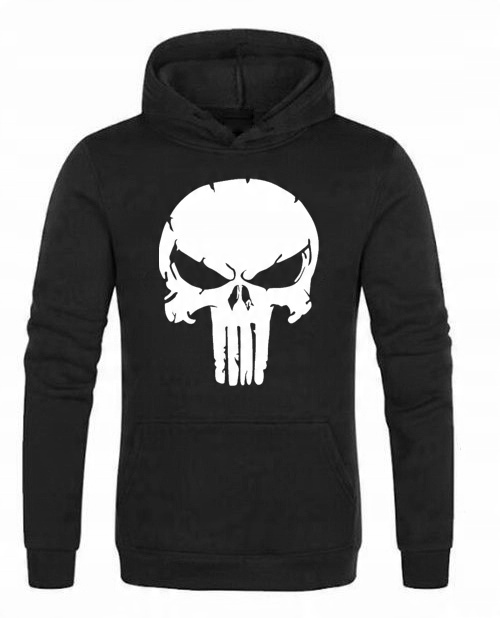 

Męska Bluza Z Kapturem Punisher Roz. L