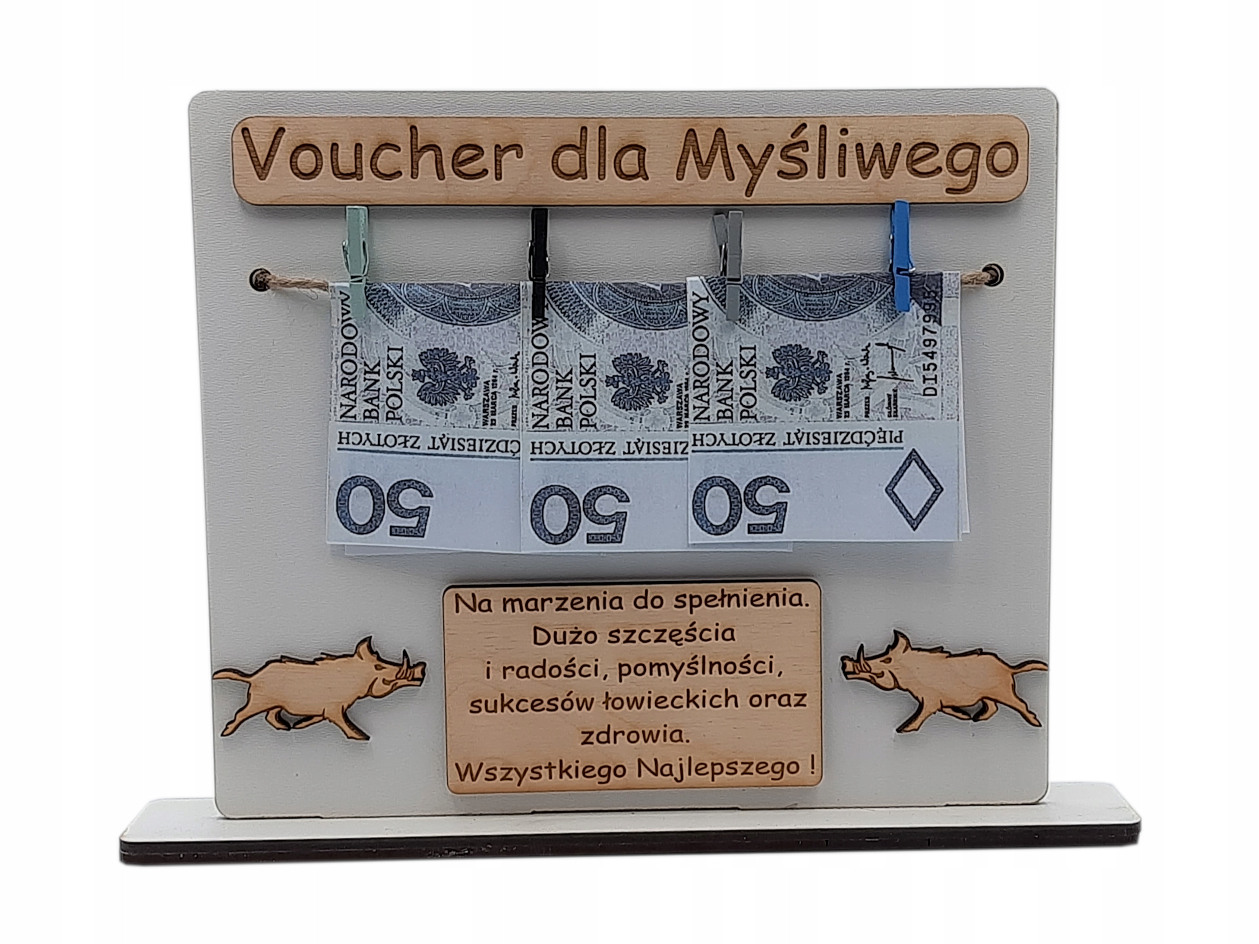 

dla Myśliwego na 30 40 50 urodziny Voucher